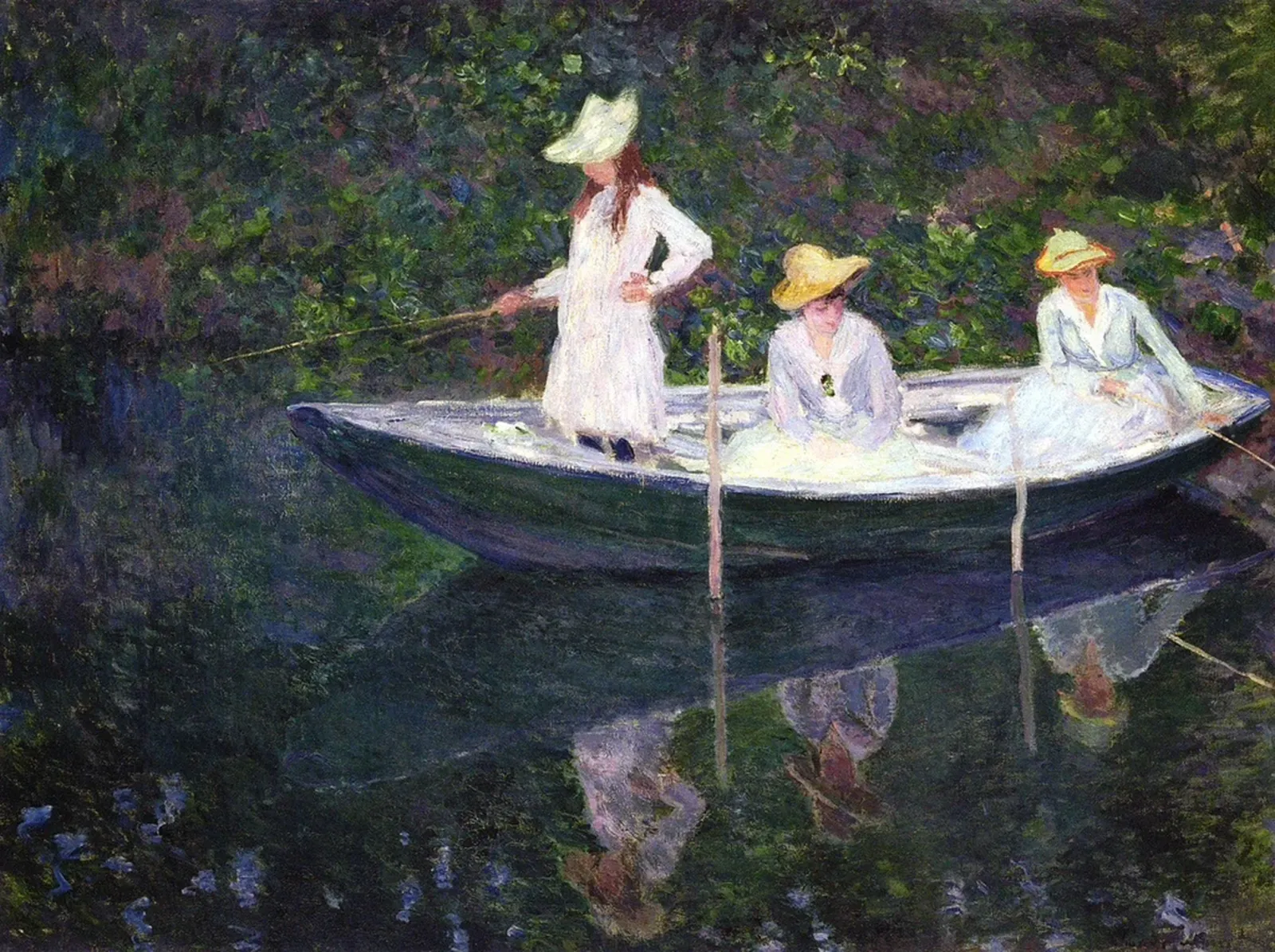 En norvégienne, Claude Monet
