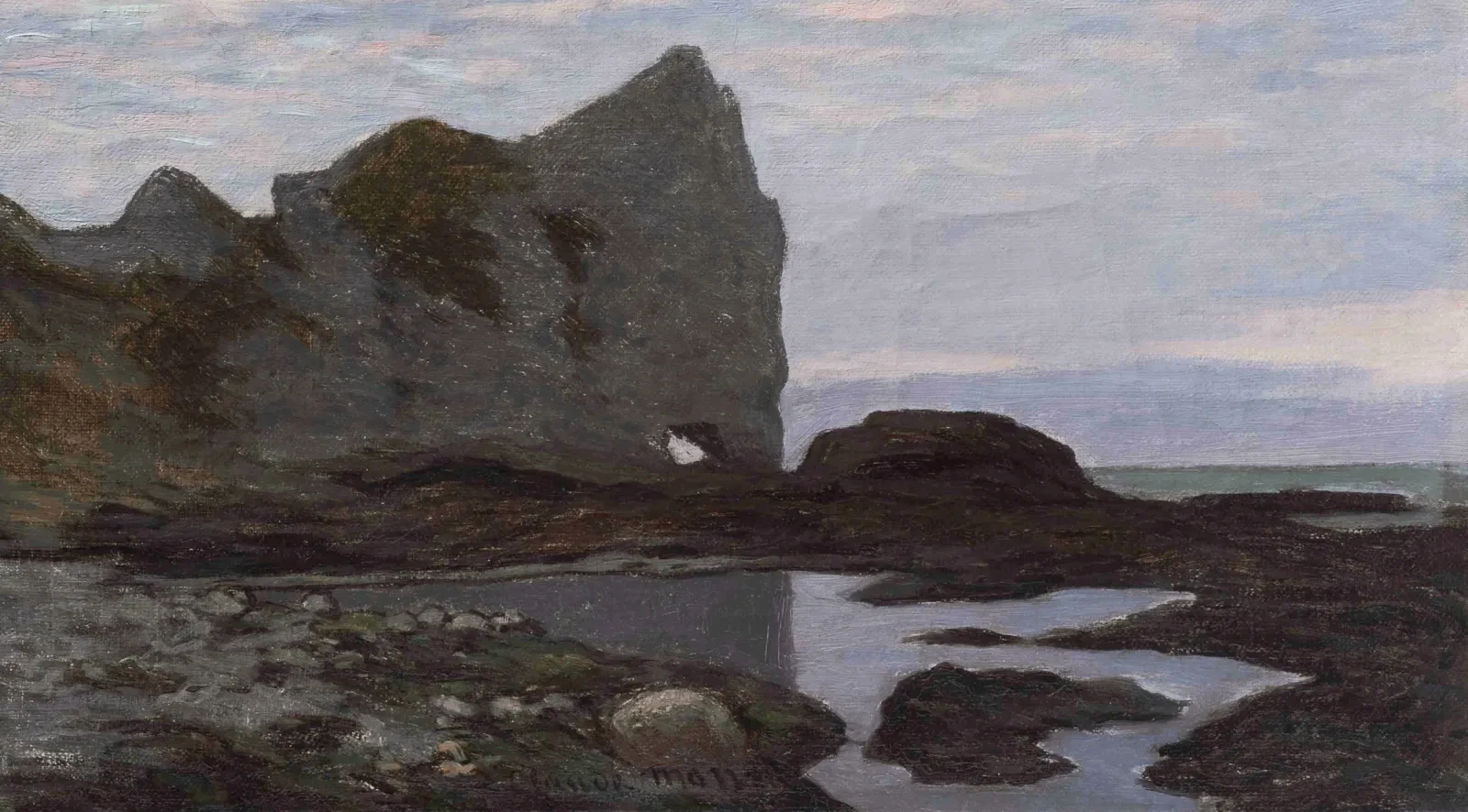 Étretat, Claude Monet