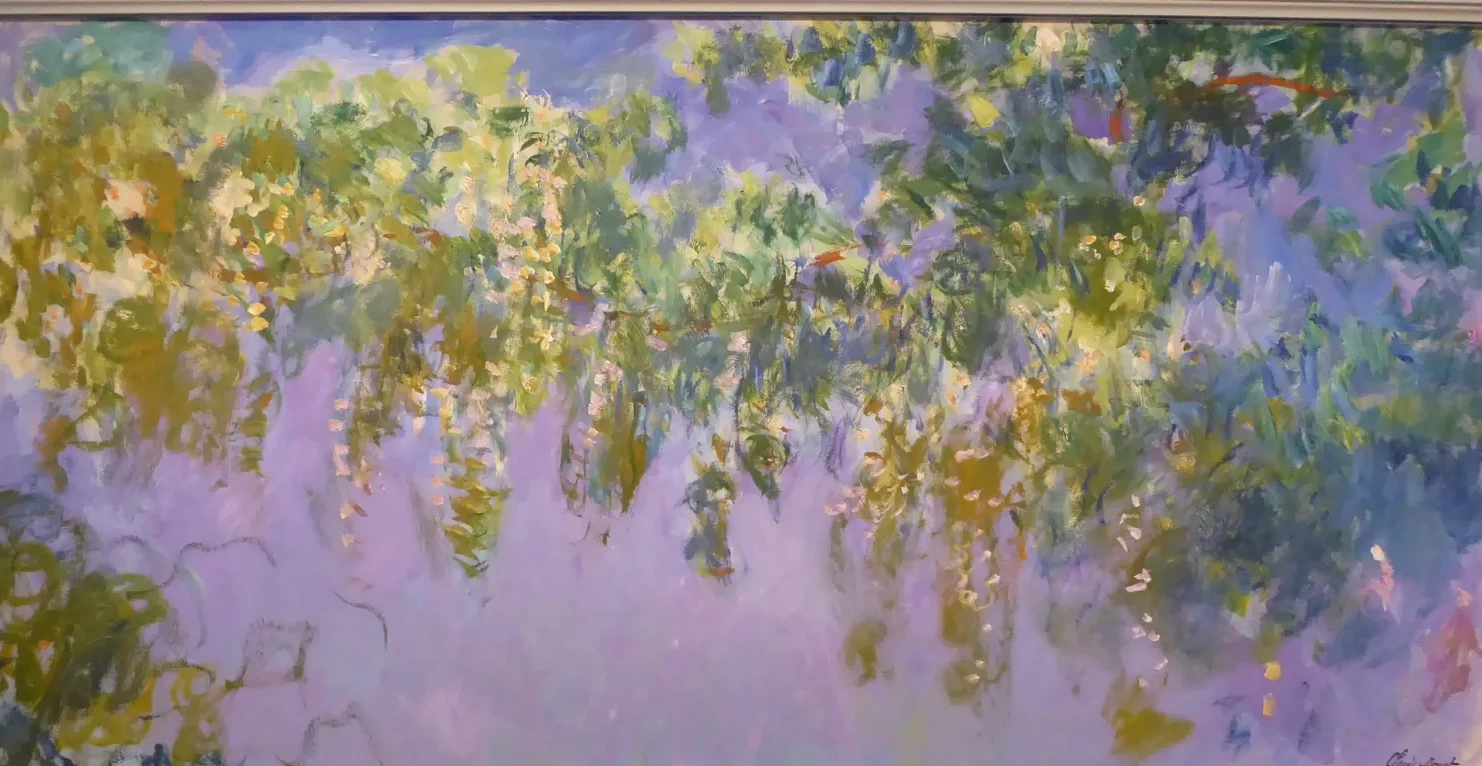 Étude de Glycines, Claude Monet