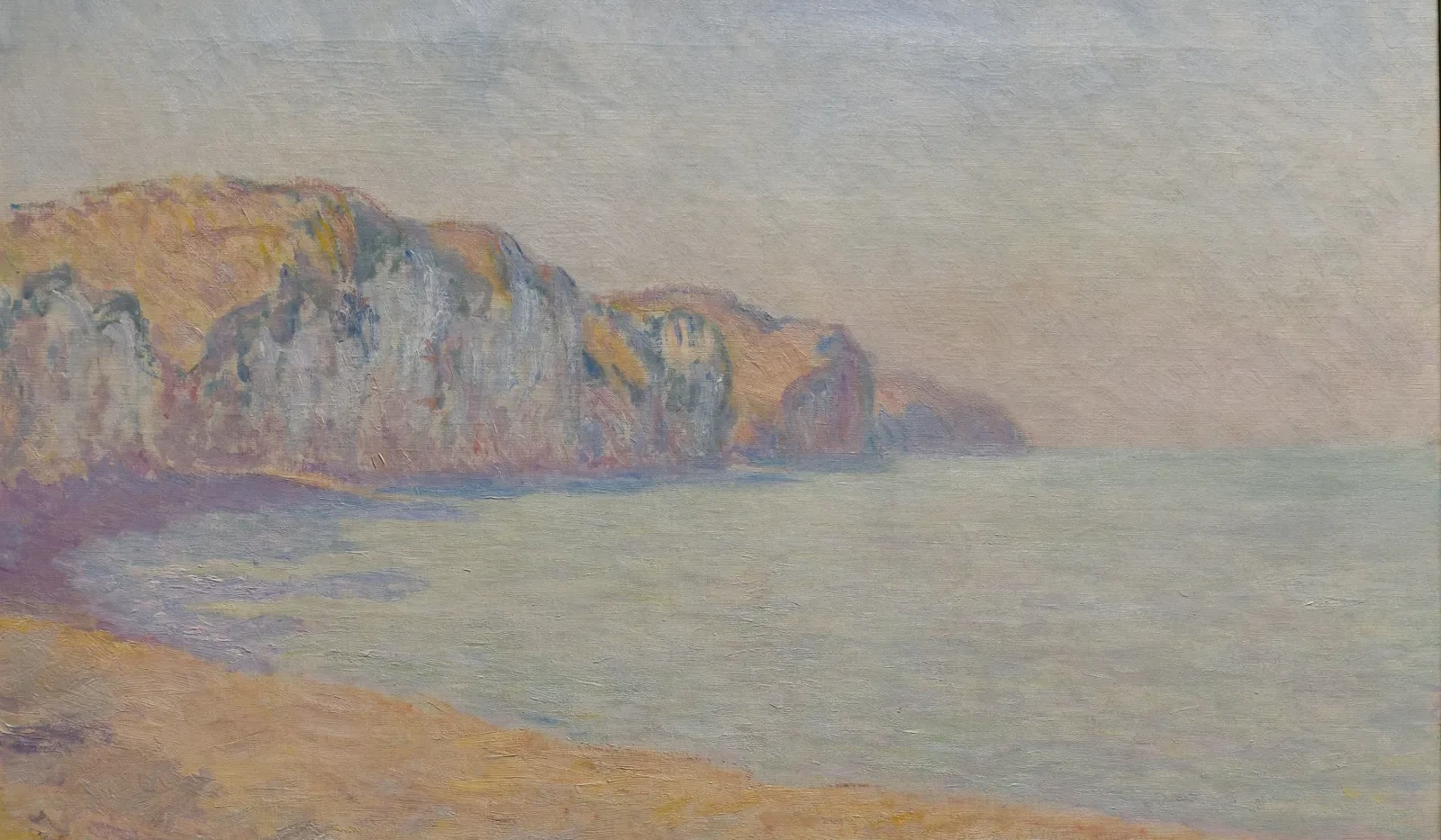 Falaise de Pourville, le matin, Claude Monet