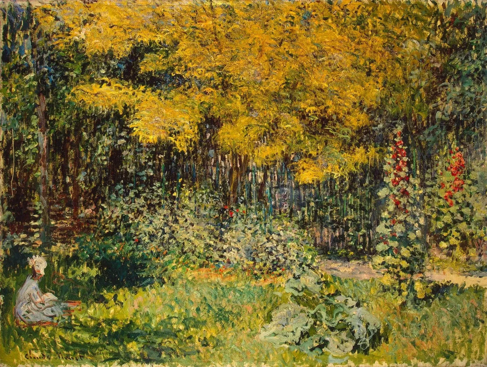 Garden, Claude Monet