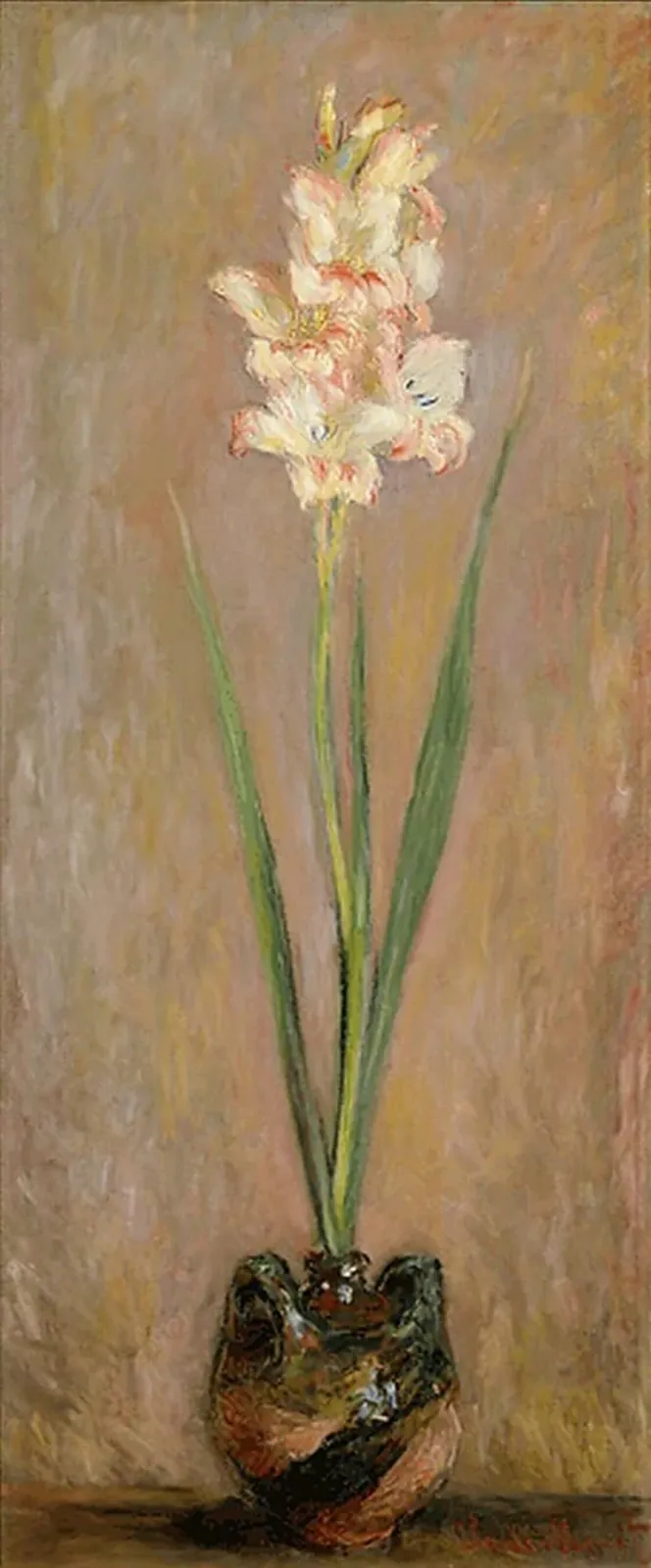 Gladiolus, Claude Monet