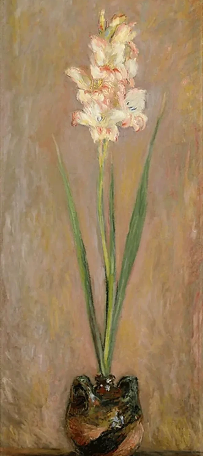 Gladiolus, Claude Monet