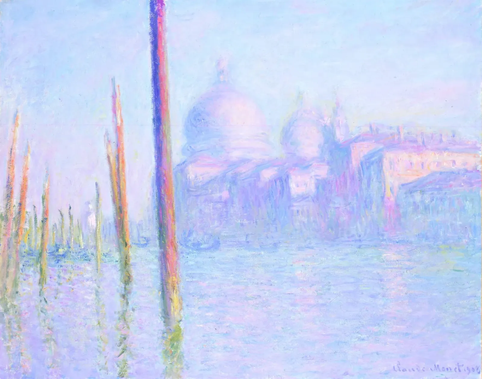 Grand Canal, Venise, Claude Monet