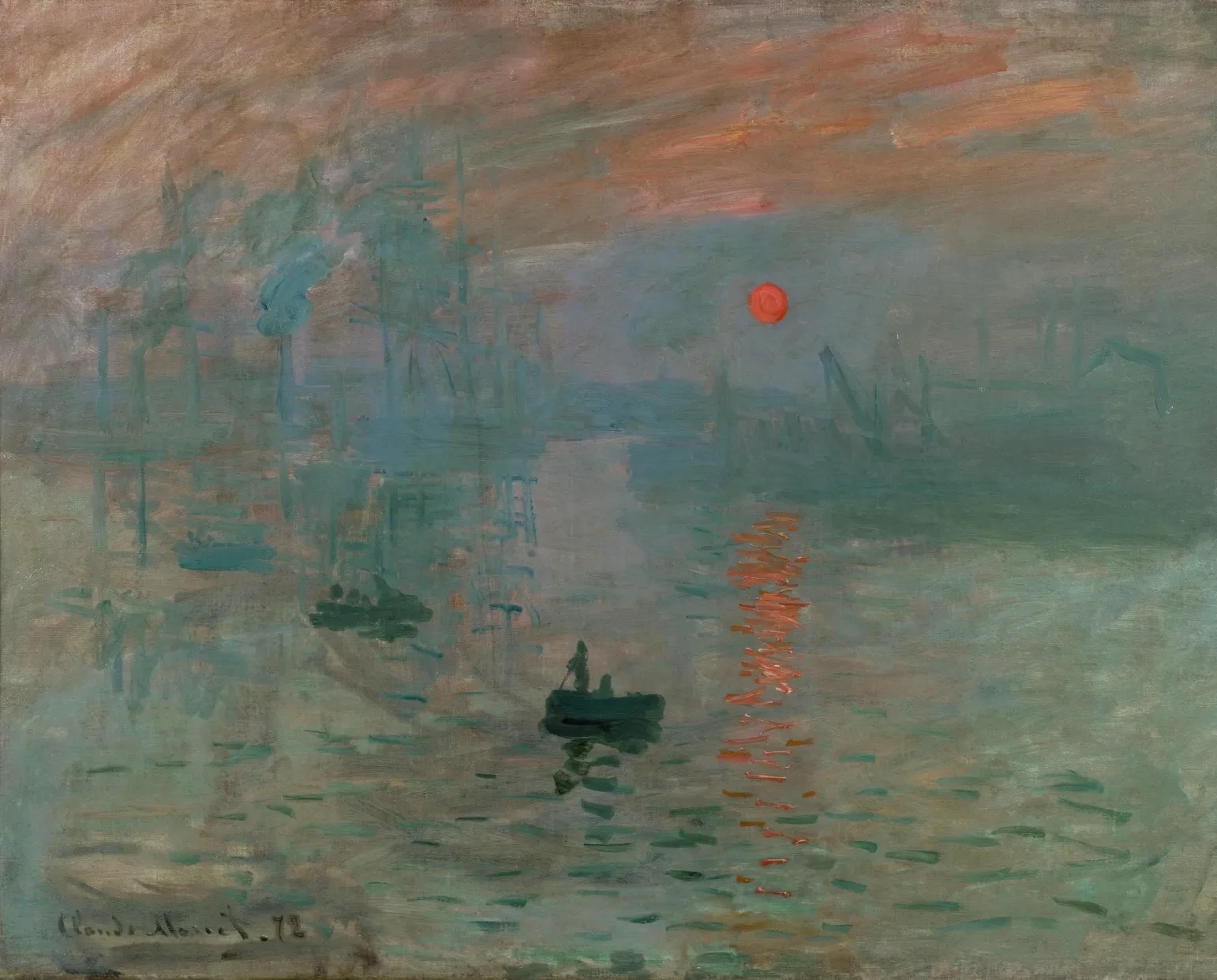Impression, Soleil levant, Claude Monet