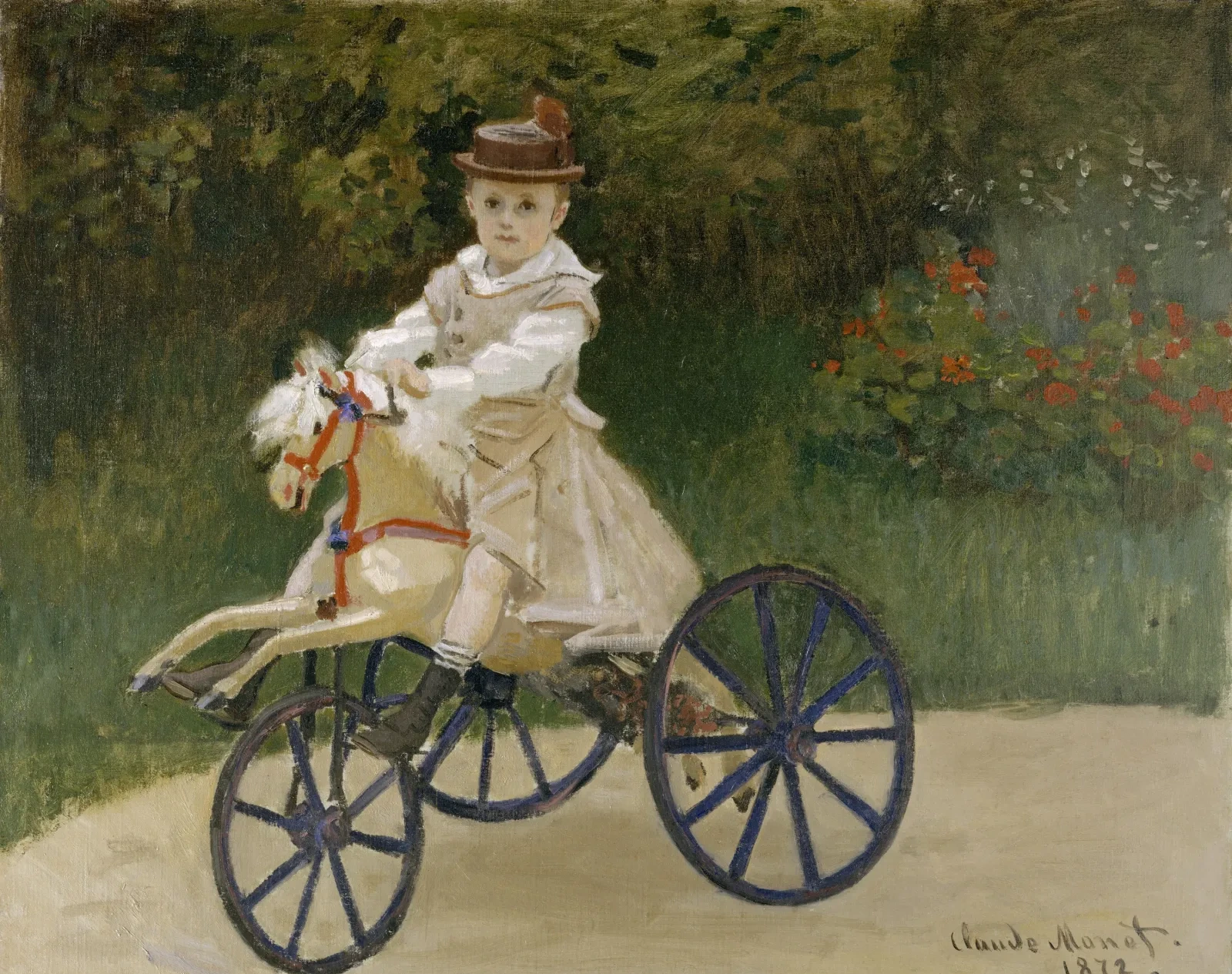 Jean Monet (1867–1913) on His Hobby Horse, Claude Monet