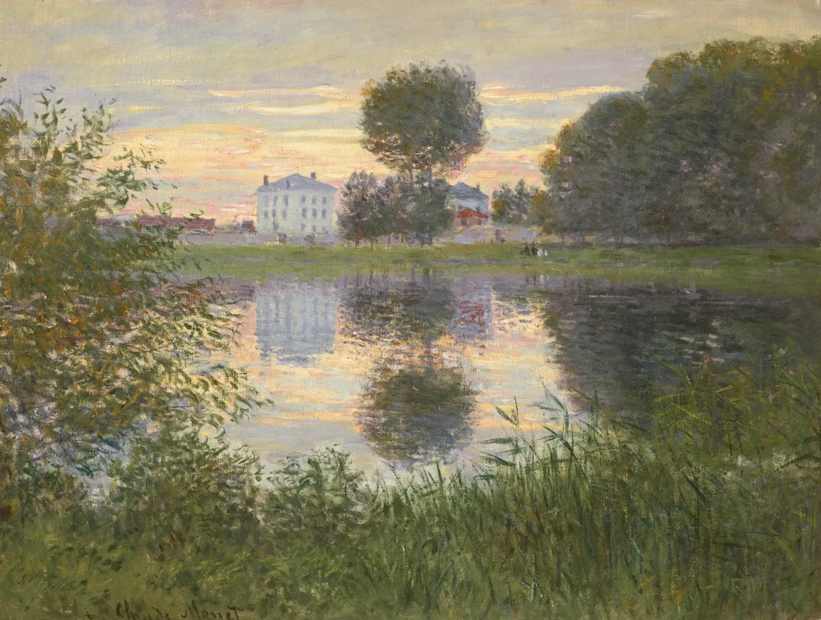 L'arbre en boule, Argenteuil, Claude Monet