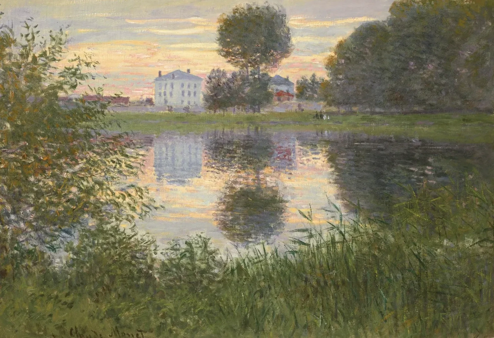 L'arbre en boule, Argenteuil, Claude Monet