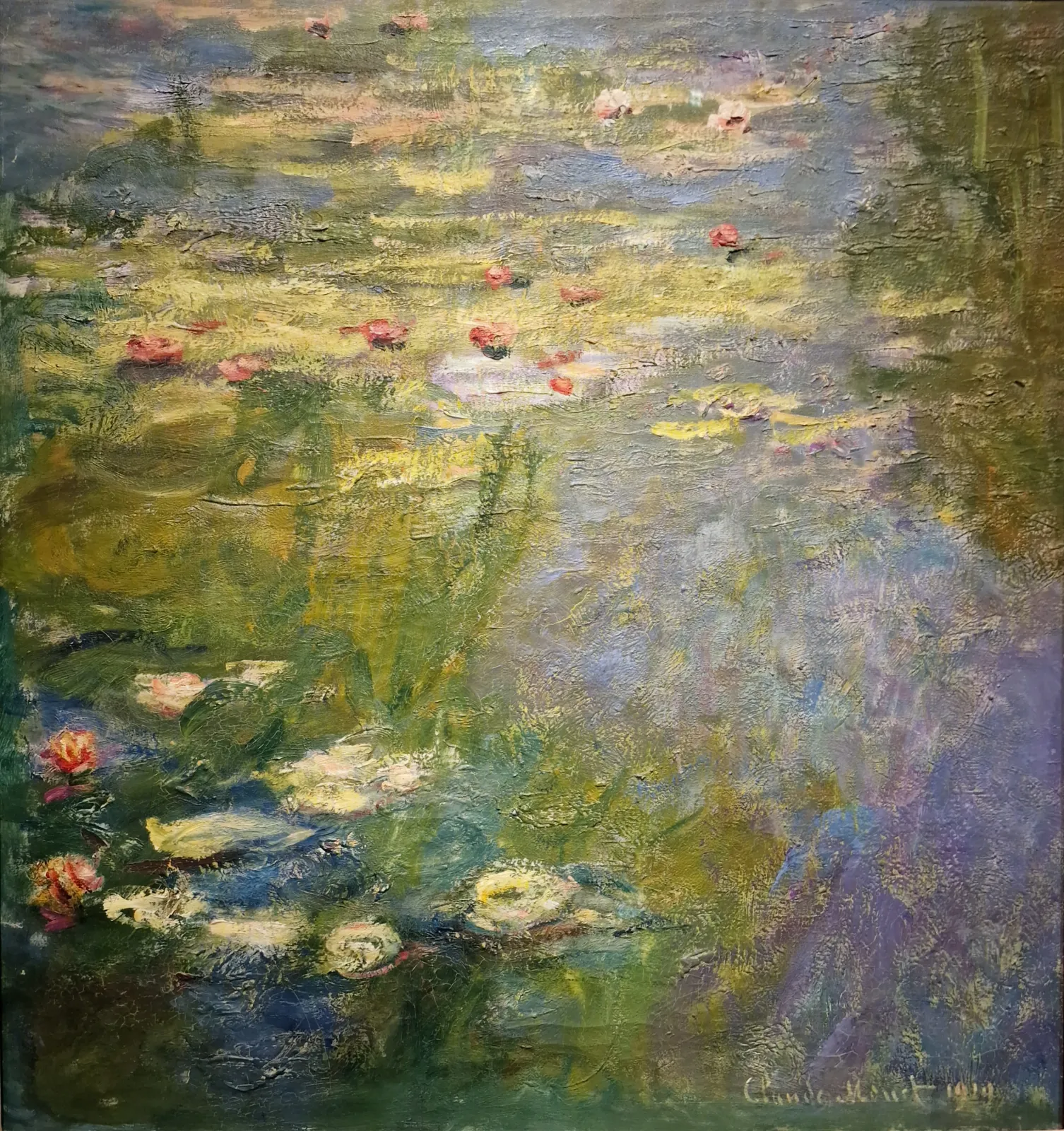 L'étang aux nymphéas, Claude Monet