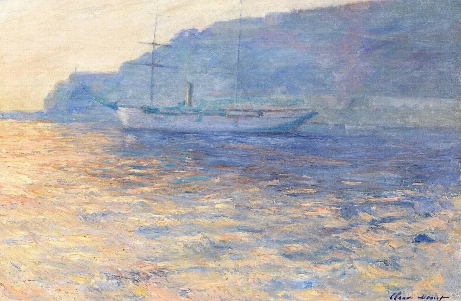 La Baie de Monaco, Claude Monet