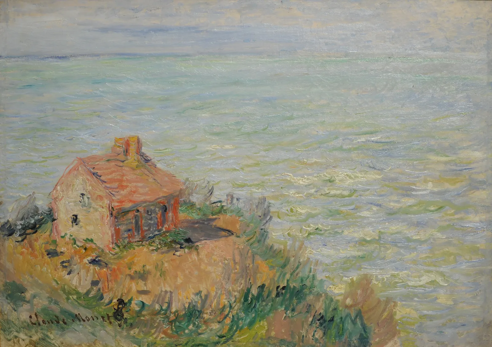 La Cabane des douaniers. Effet d'après-midi, Claude Monet