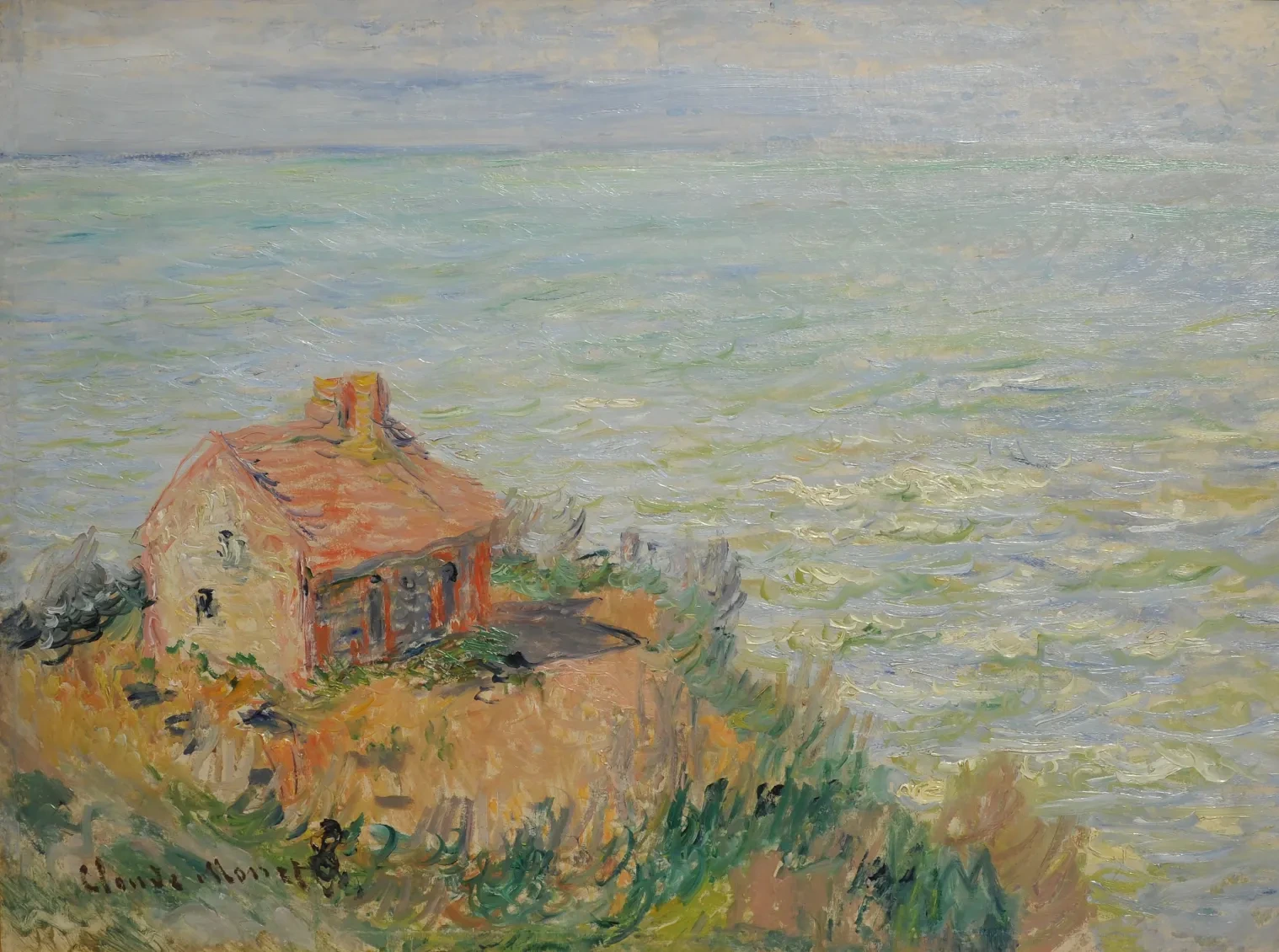 La Cabane des douaniers. Effet d'après-midi, Claude Monet