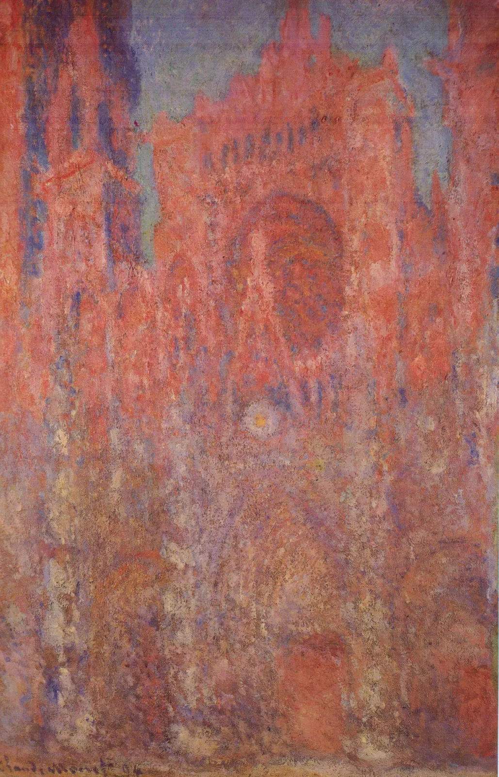La Cathédrale de Rouen, le Portail, Claude Monet