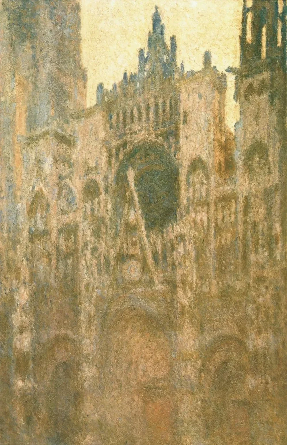 La Cathédrale de Rouen, le Portail, Effet de matin, Claude Monet