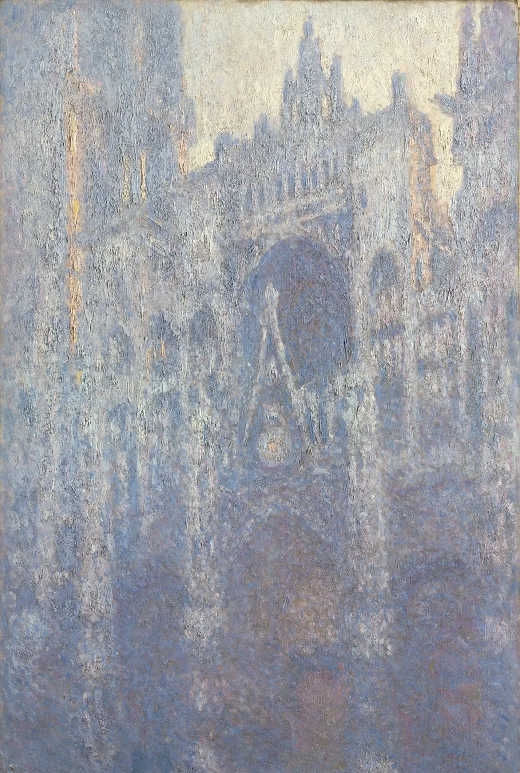 La Cathédrale de Rouen, le Portail, Effet du matin, Claude Monet