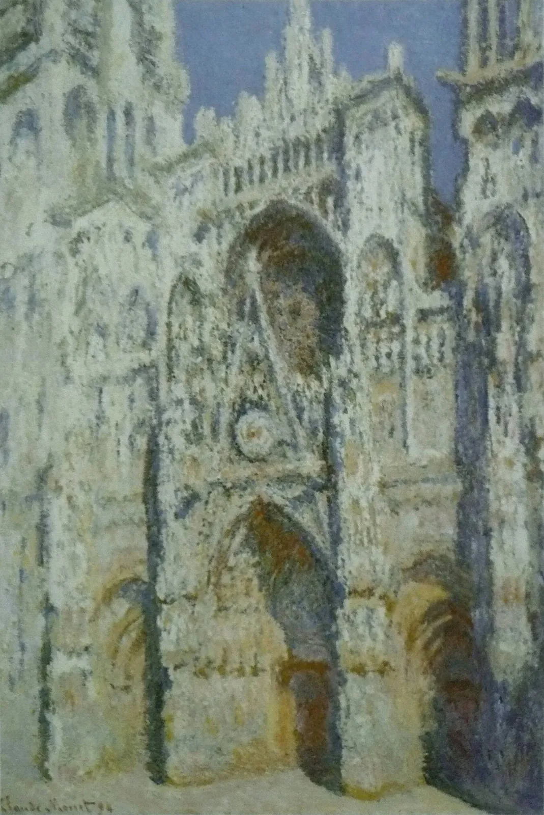 La Cathédrale de Rouen, le Portail et la Tour Saint-Romain, Plein soleil, Claude Monet