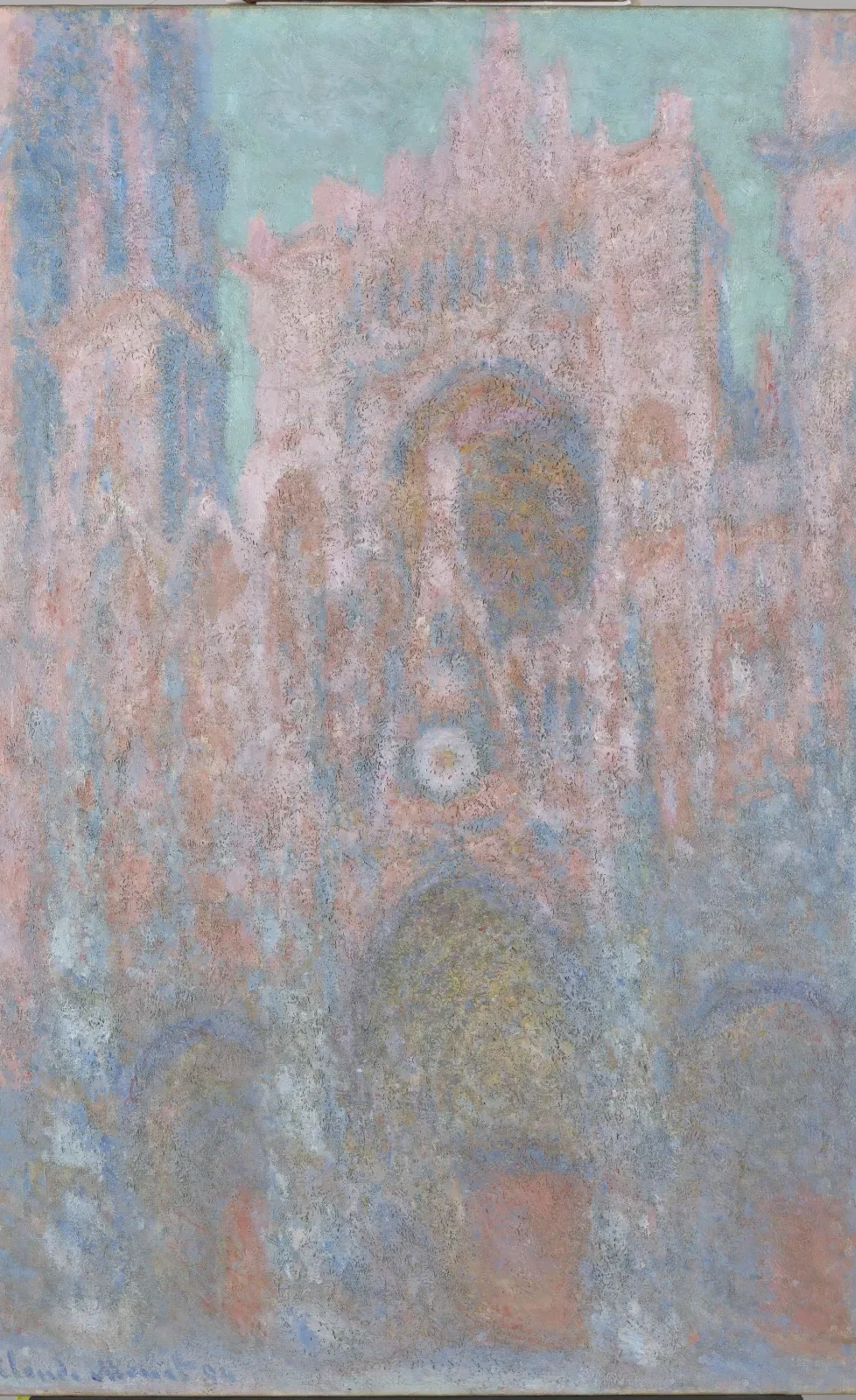 La Cathédrale de Rouen, Symphonie en gris et rose, Claude Monet