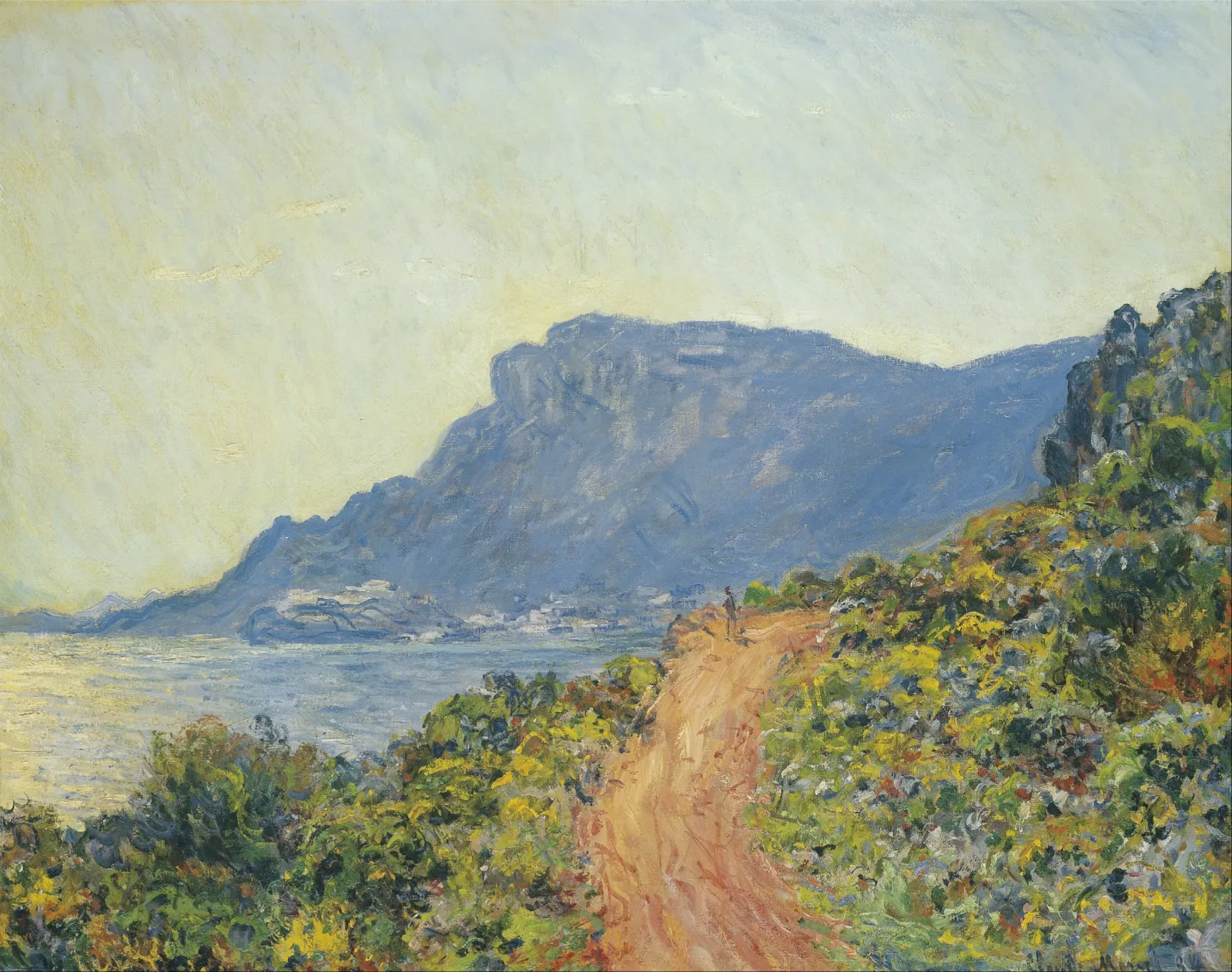 La Corniche near Monaco, Claude Monet