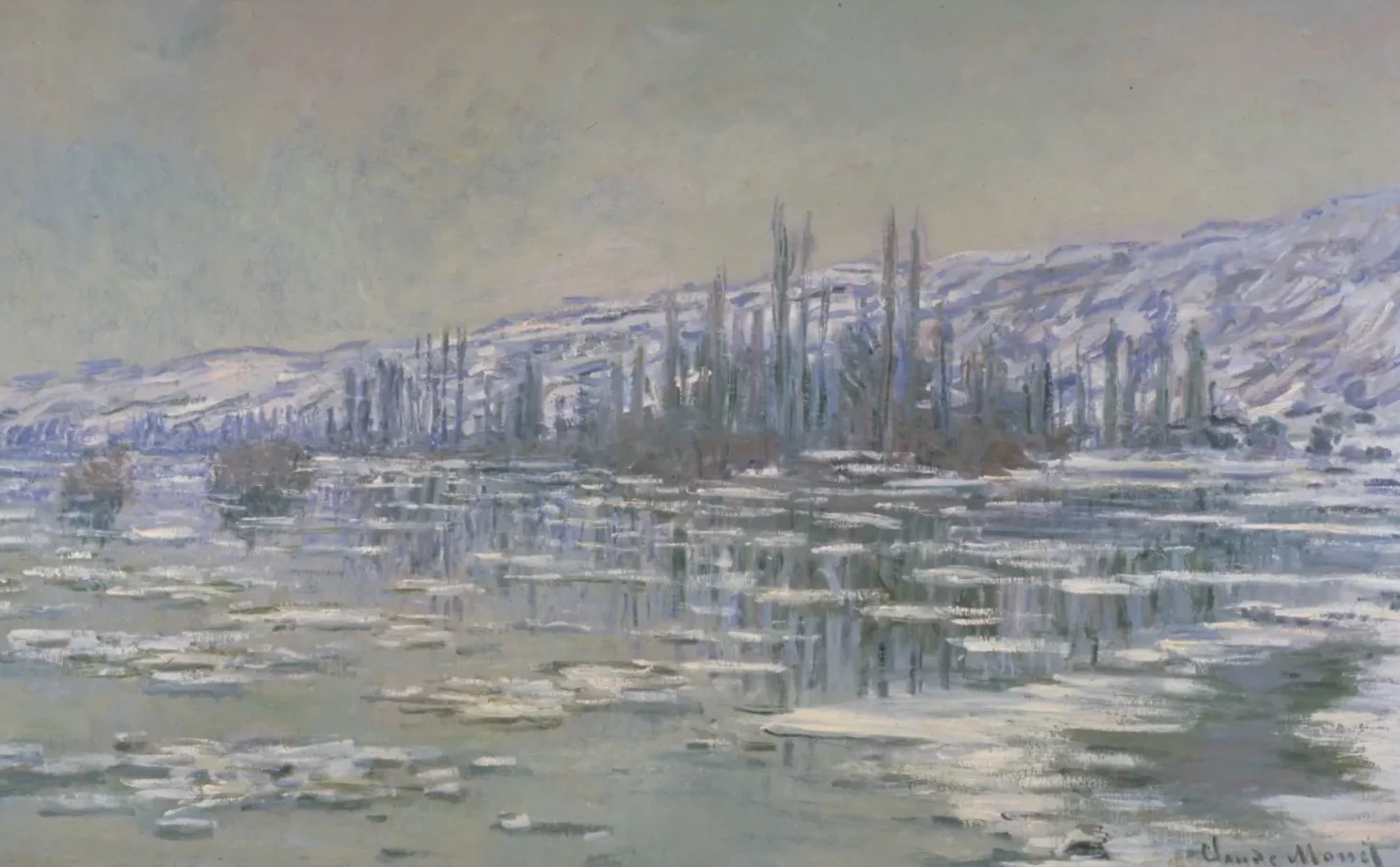 La Débâcle, Claude Monet
