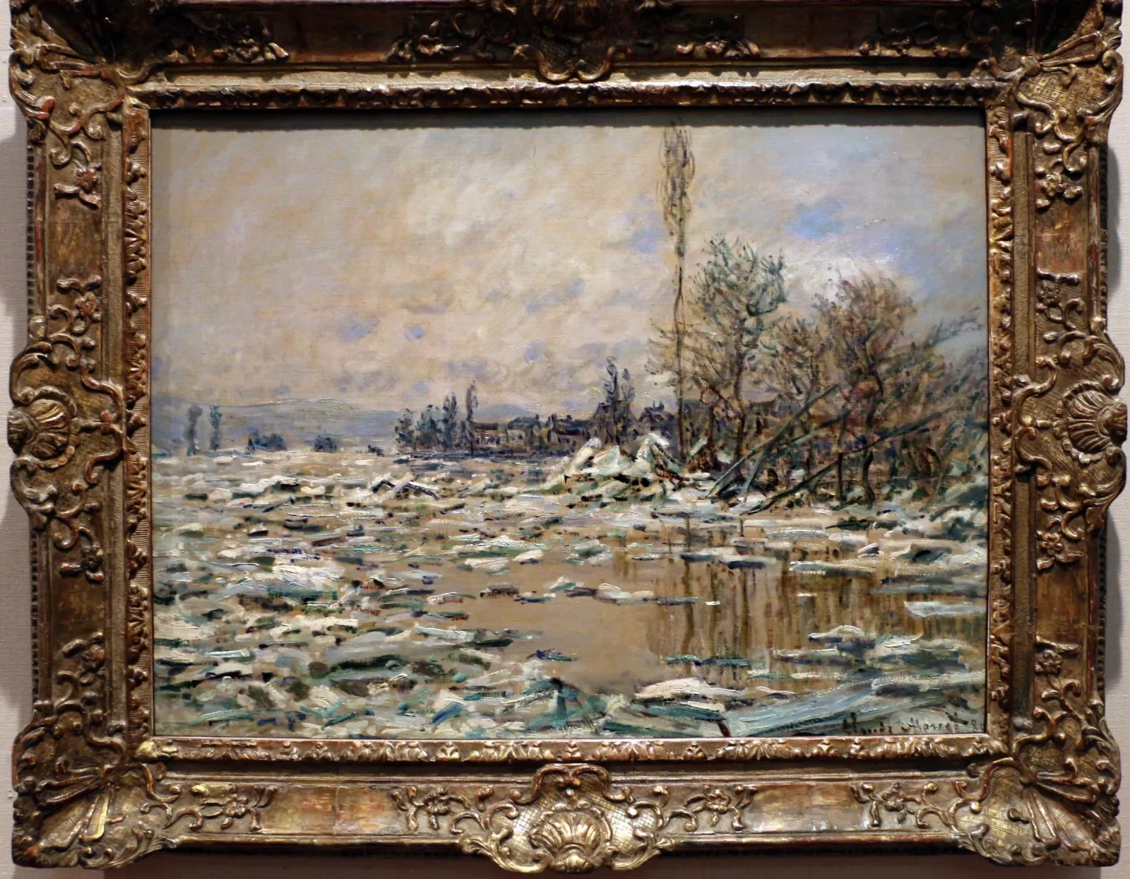 La Débâcle, Temps Gris, Claude Monet