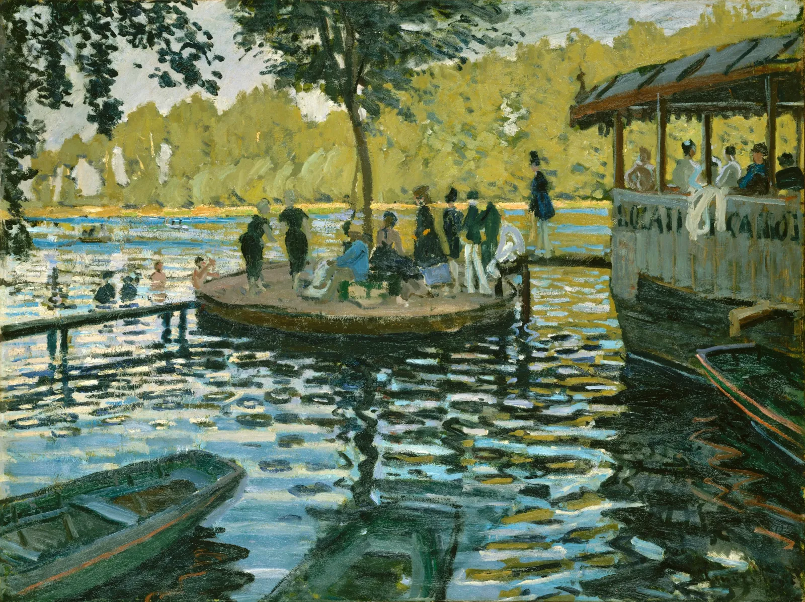 La Grenouillère, Claude Monet