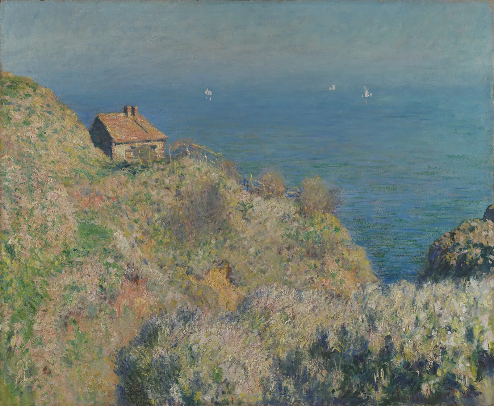 La maison du pêcheur, Varengeville, Claude Monet
