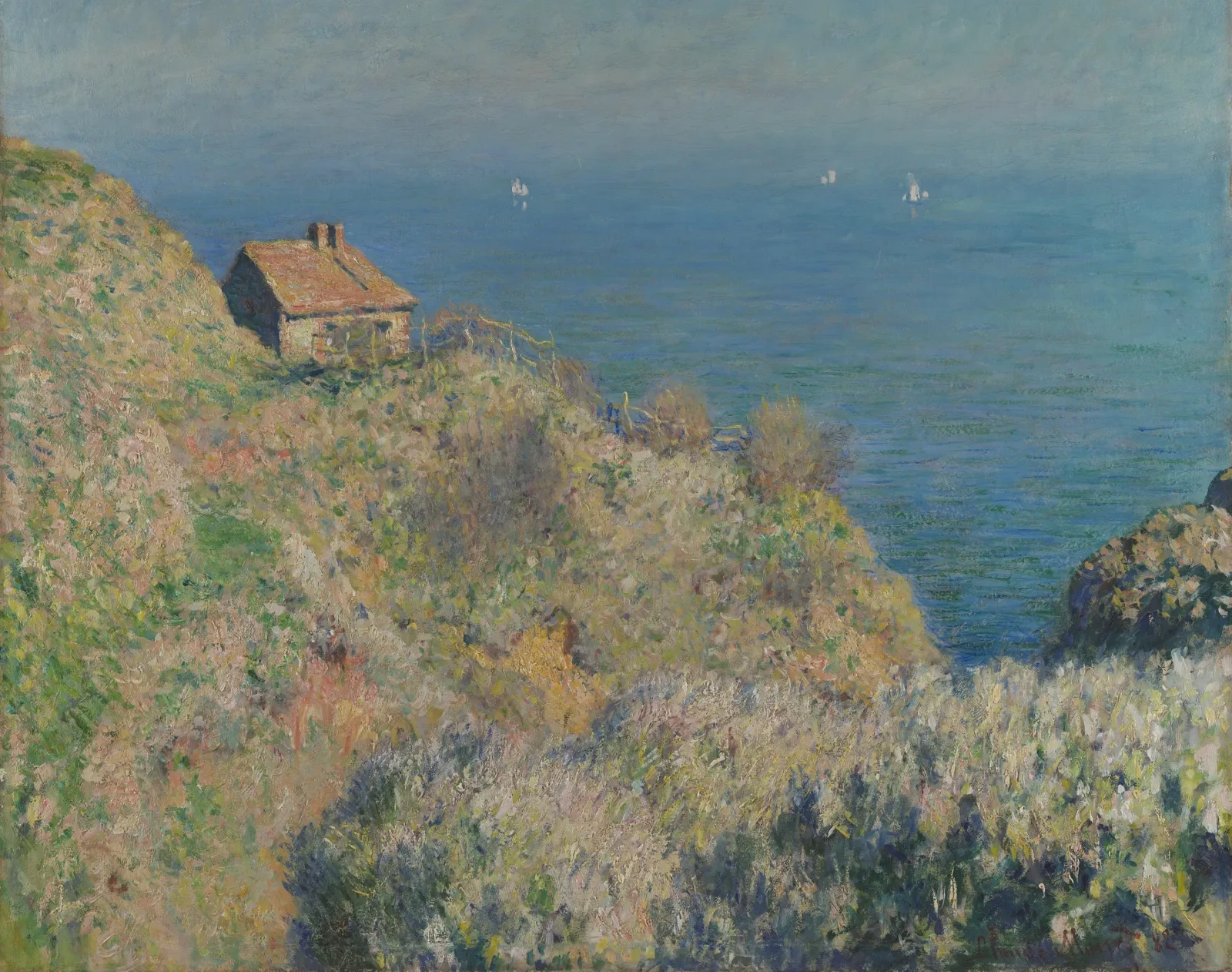 La maison du pêcheur, Varengeville, Claude Monet