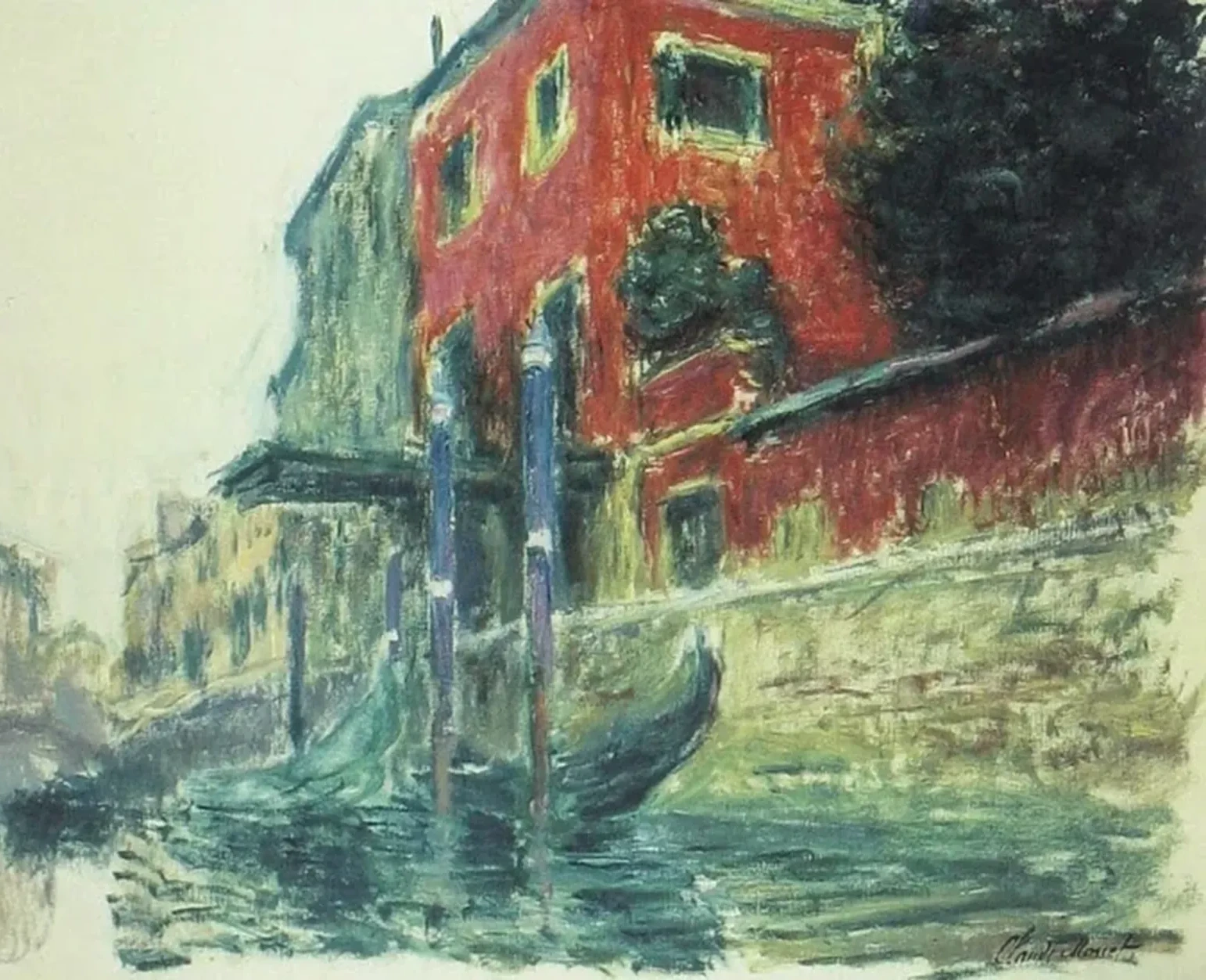 La maison rouge, Claude Monet