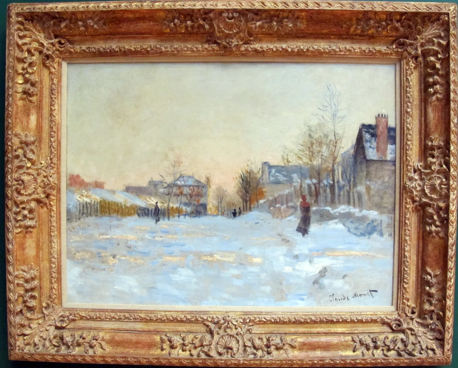 La Neige à Argenteuil, Claude Monet