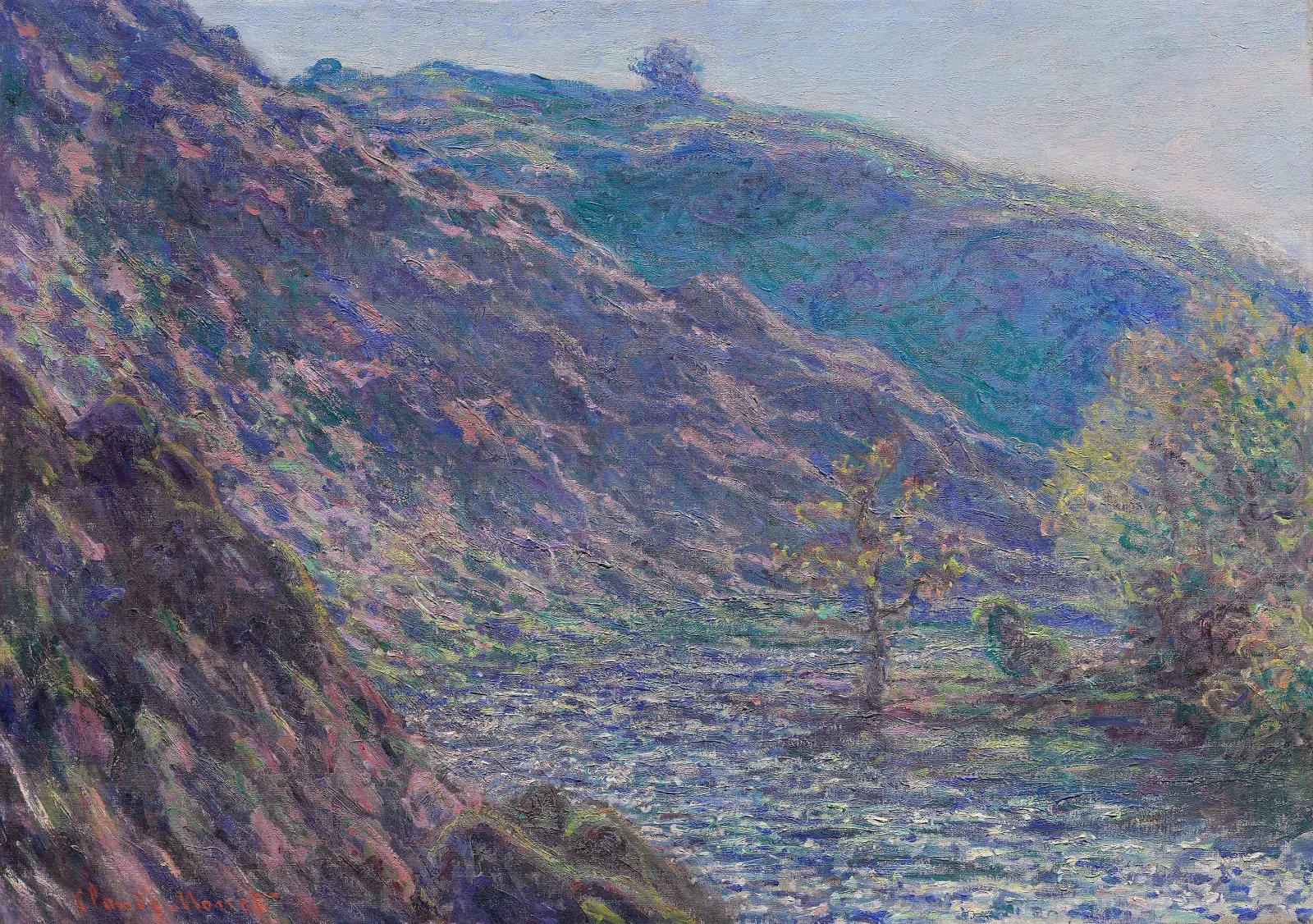 La Petite Creuse, Claude Monet