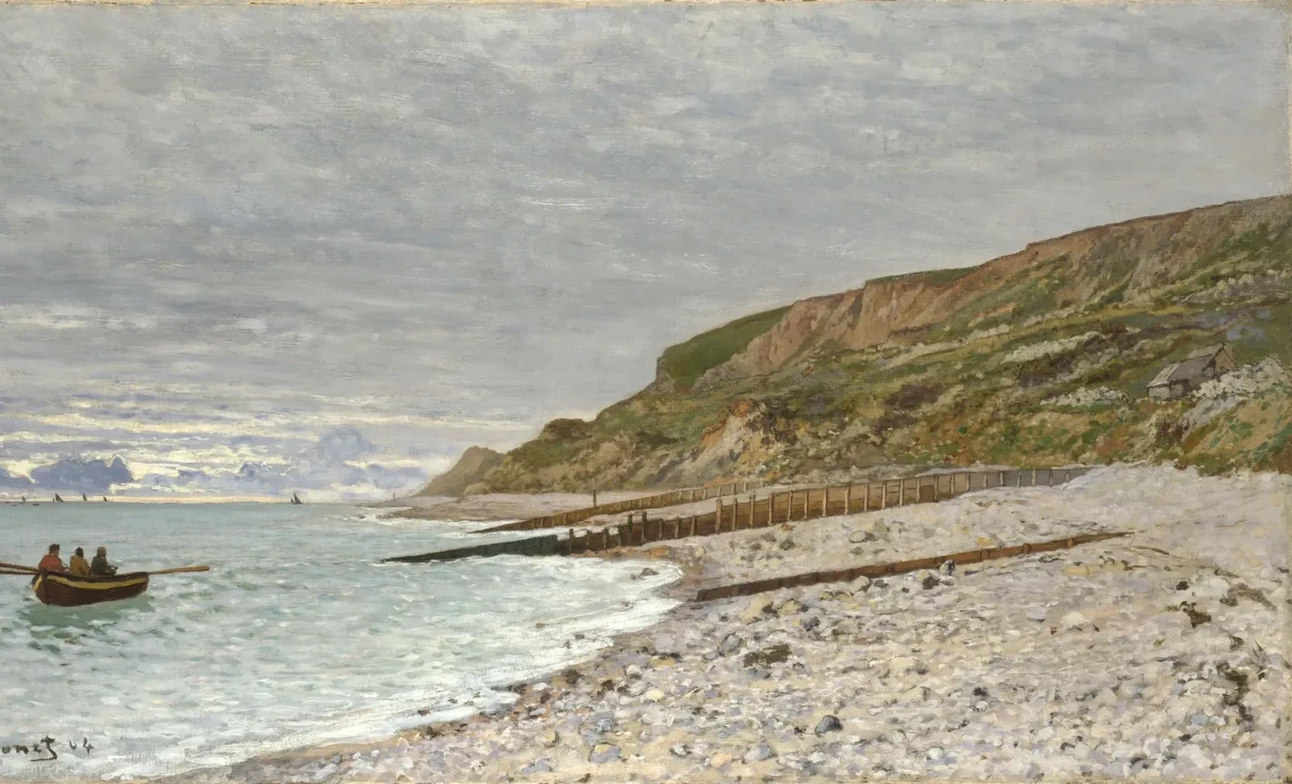 La Pointe de la Hève, Sainte-Adresse, Claude Monet