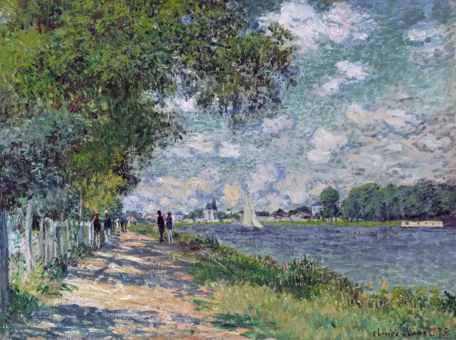 La Seine à Argenteuil, Claude Monet
