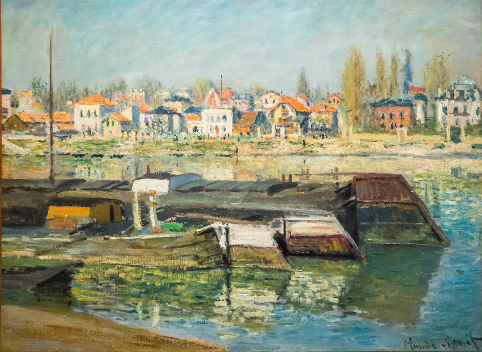 La Seine à Asnières, Claude Monet