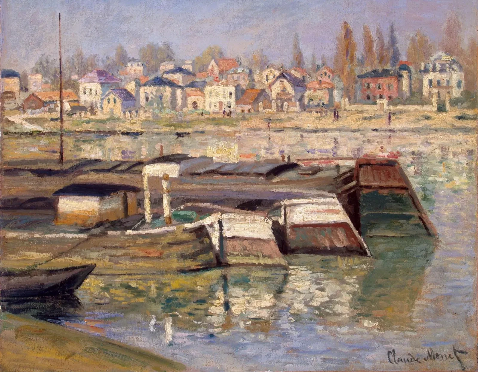 La Seine à Asnières, Claude Monet