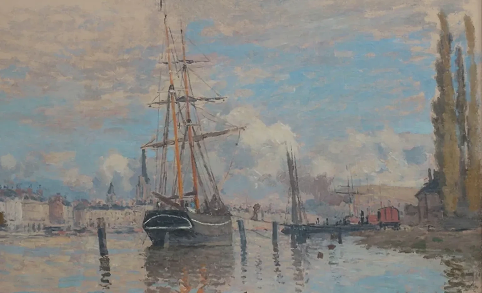 La Seine à Rouen, Claude Monet