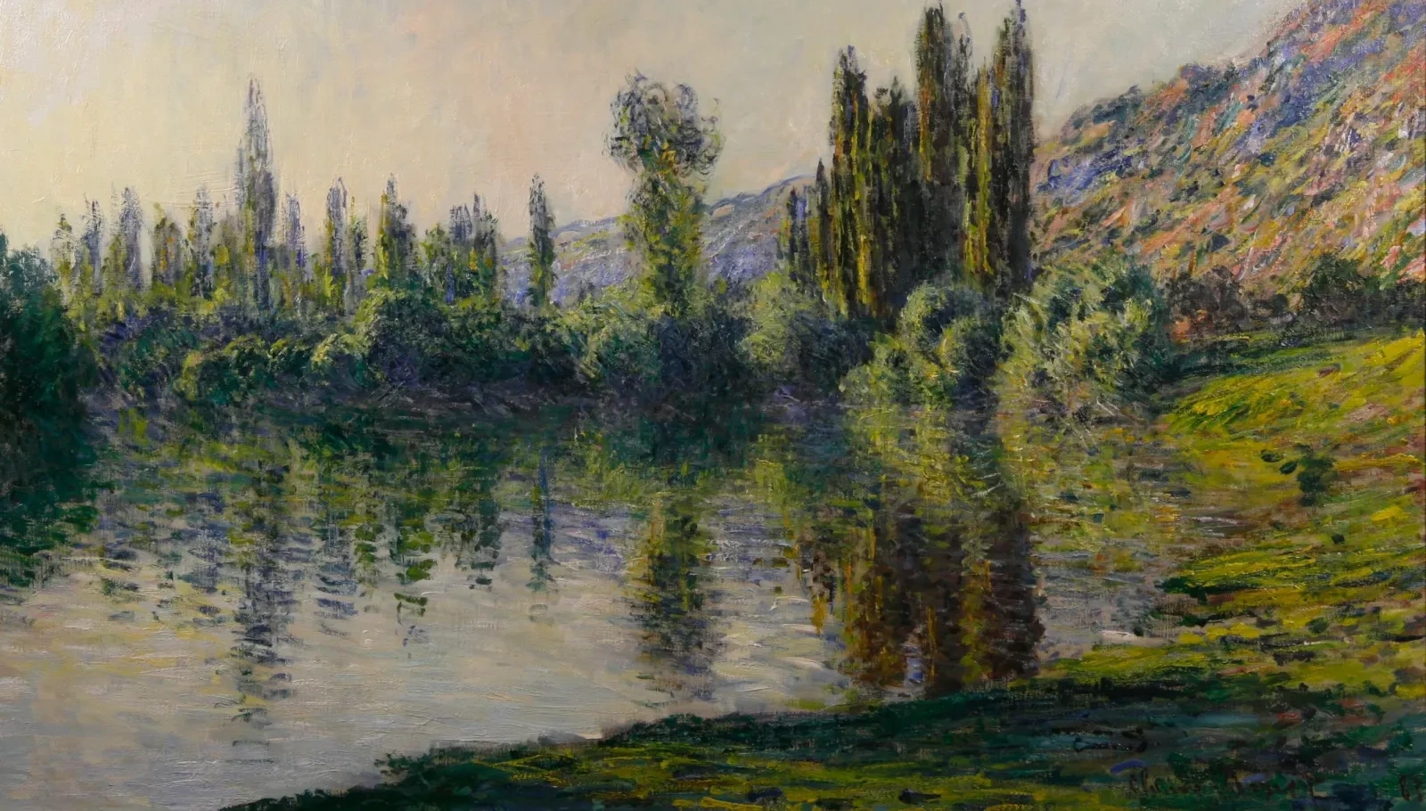 La Seine à Vétheuil, Claude Monet