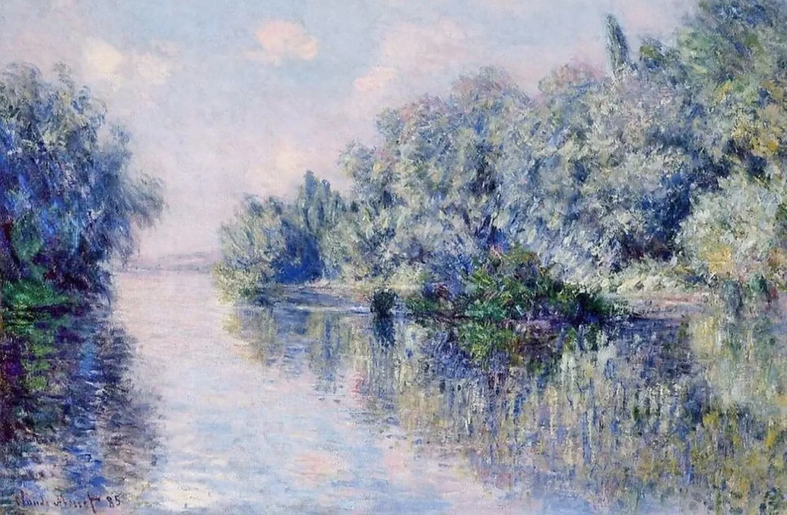 La Seine près de Giverny, Claude Monet