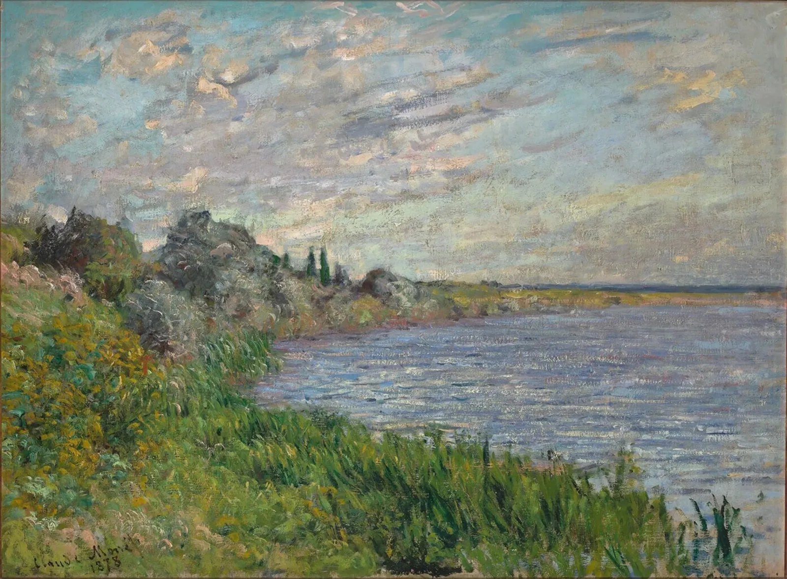 La Seine près de Vétheuil, Claude Monet