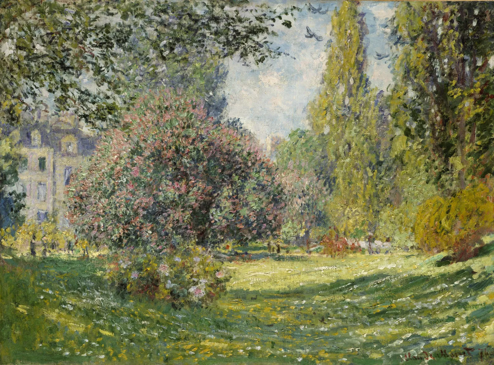 Landscape: The Parc Monceau, Claude Monet