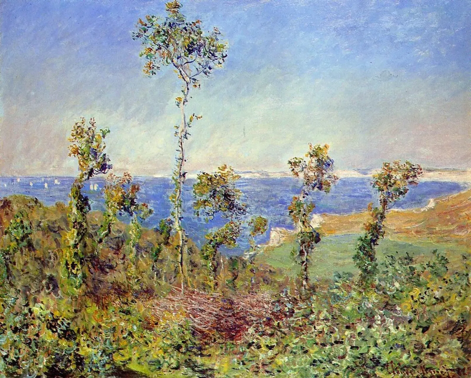 Landscape, Varengeville, Claude Monet