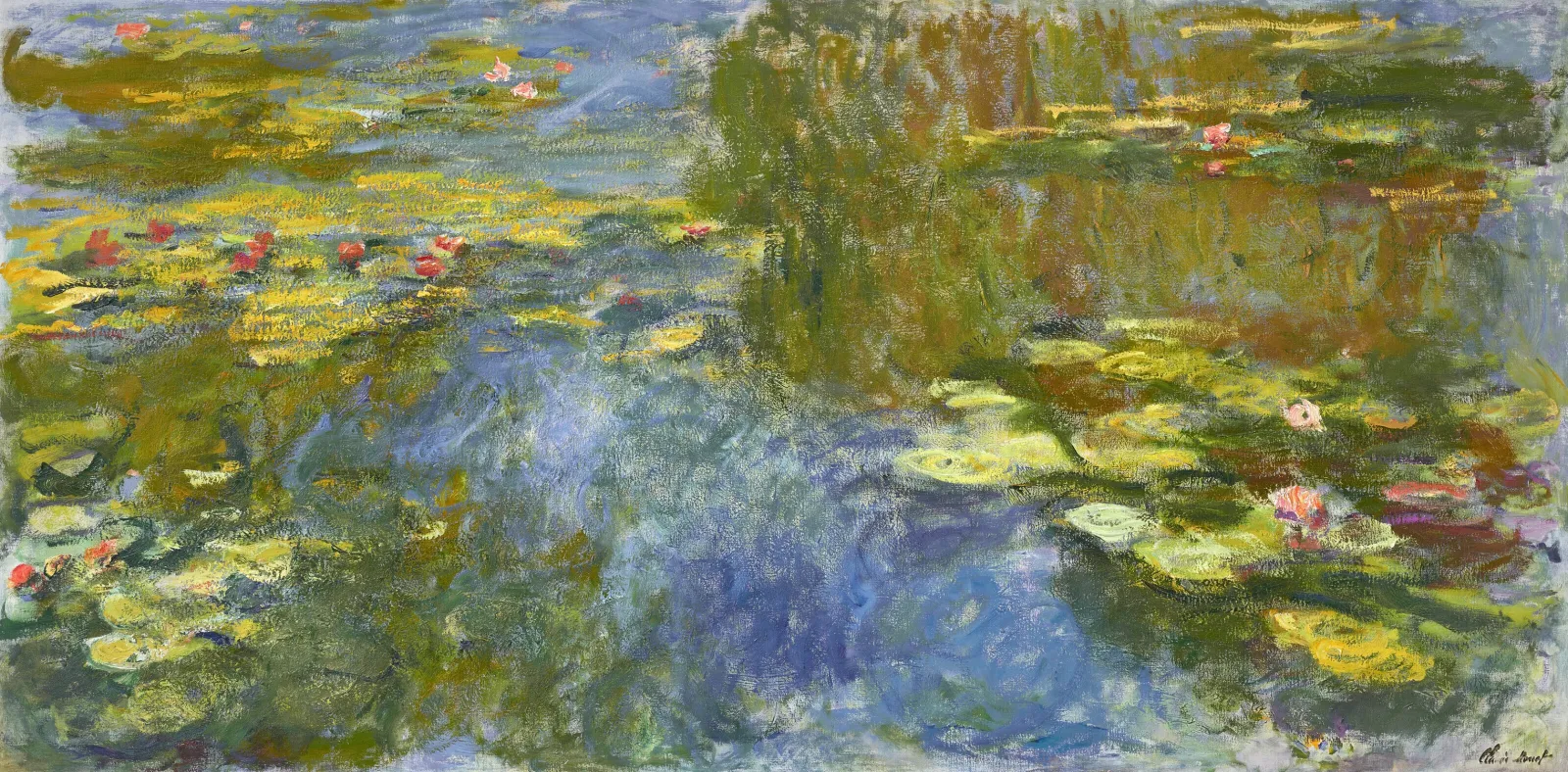 Le bassin aux nymphéas, Claude Monet