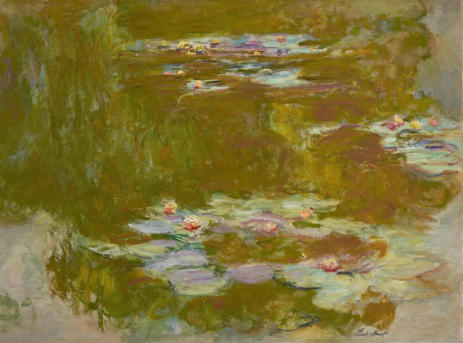 Le Bassin aux nymphéas, Claude Monet