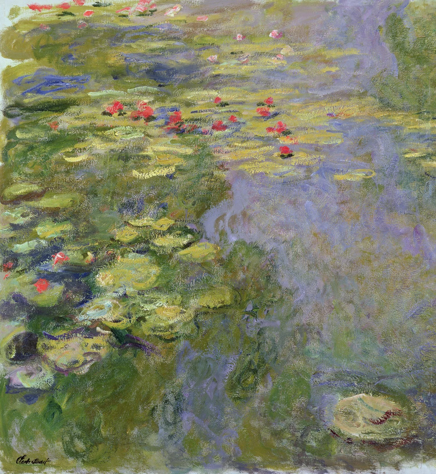 Le bassin aux nymphéas, Claude Monet