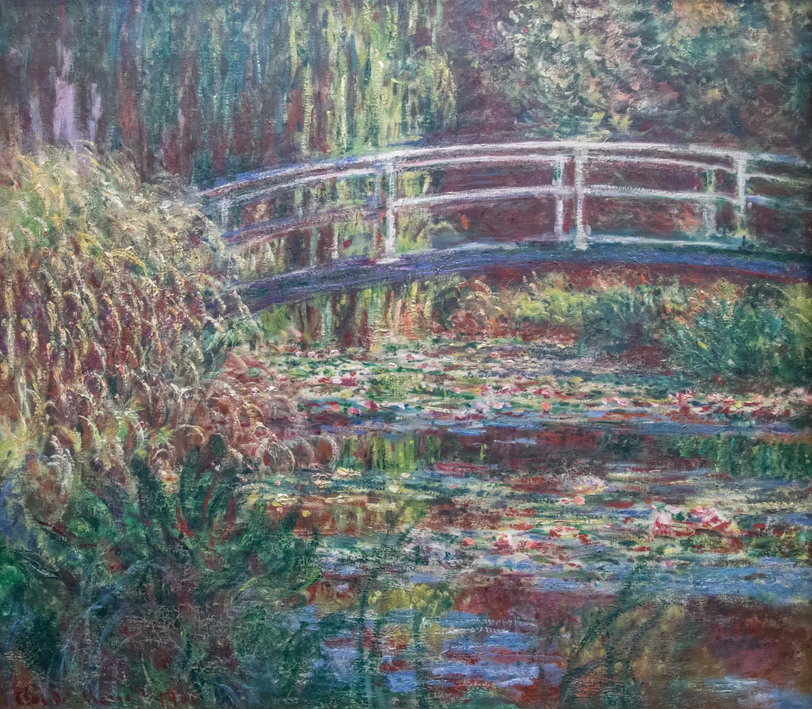 Le Bassin aux nymphéas, Harmonie rose, Claude Monet