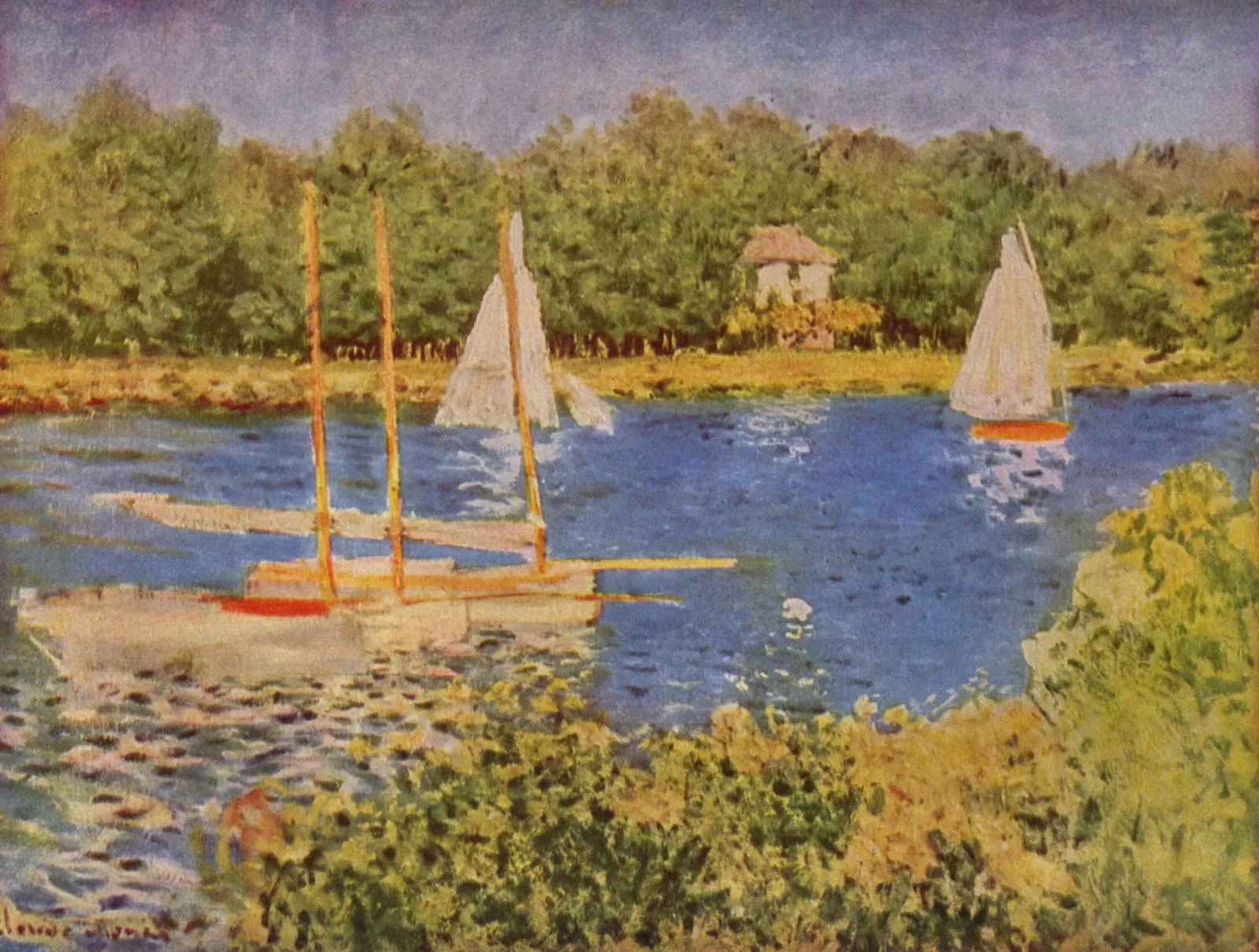 Le Bassin d'Argenteuil (1874), Claude Monet