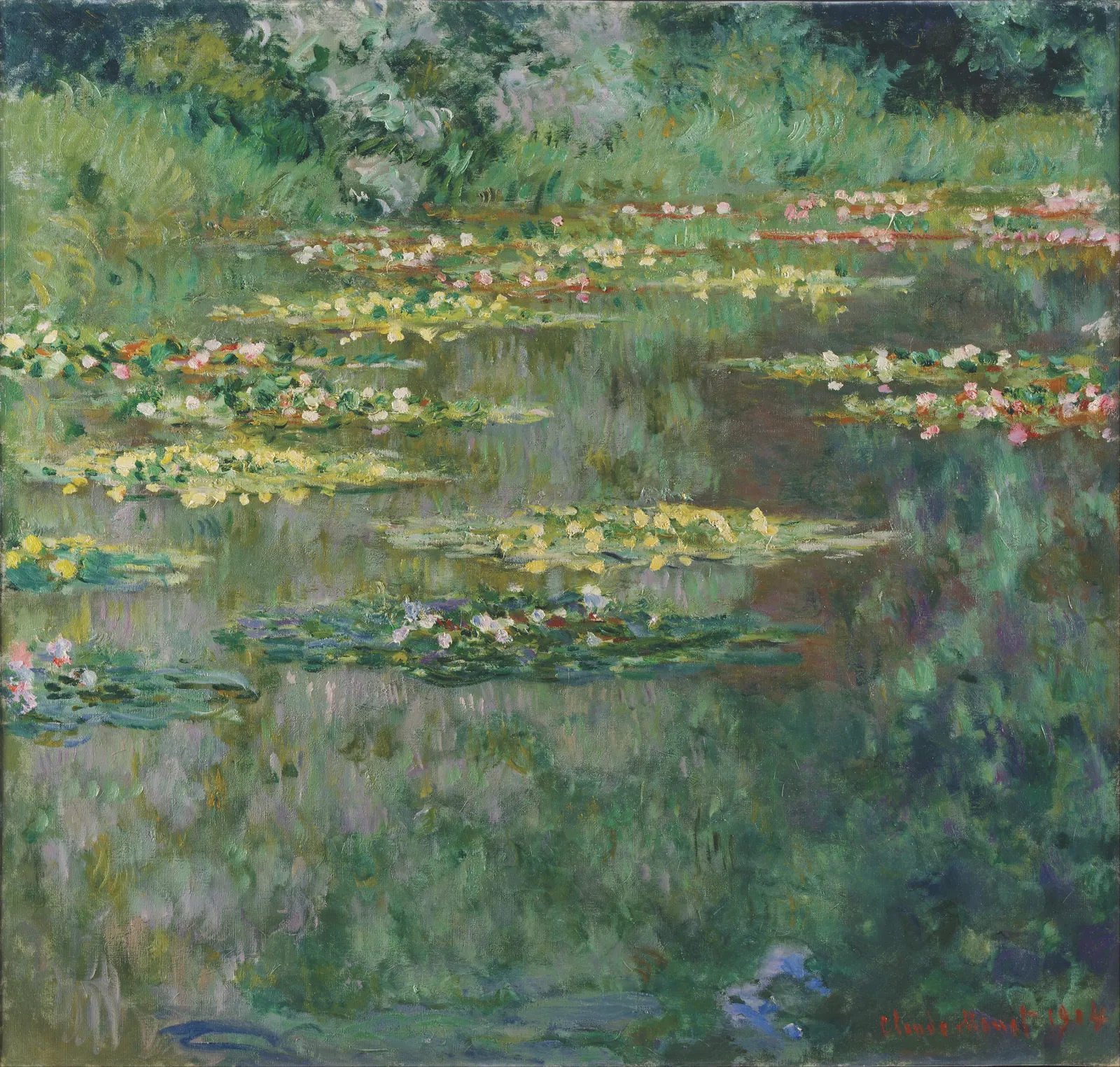 Le bassin des nymphéas, Claude Monet