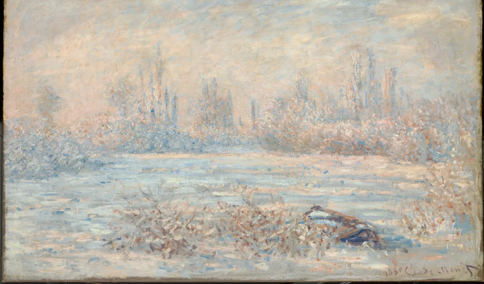 Le Givre, Claude Monet
