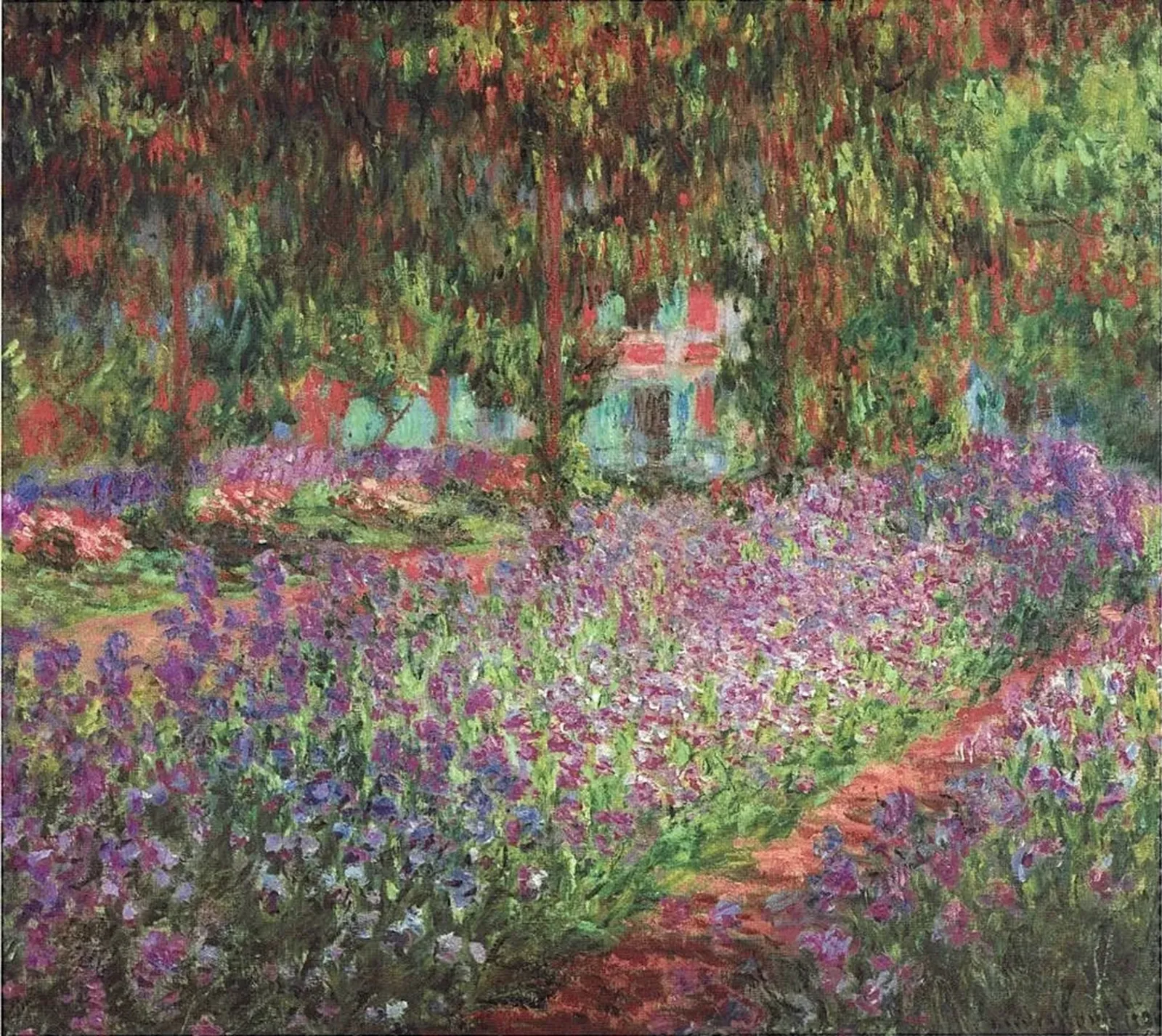Le Jardin de l'artiste à Giverny, Claude Monet