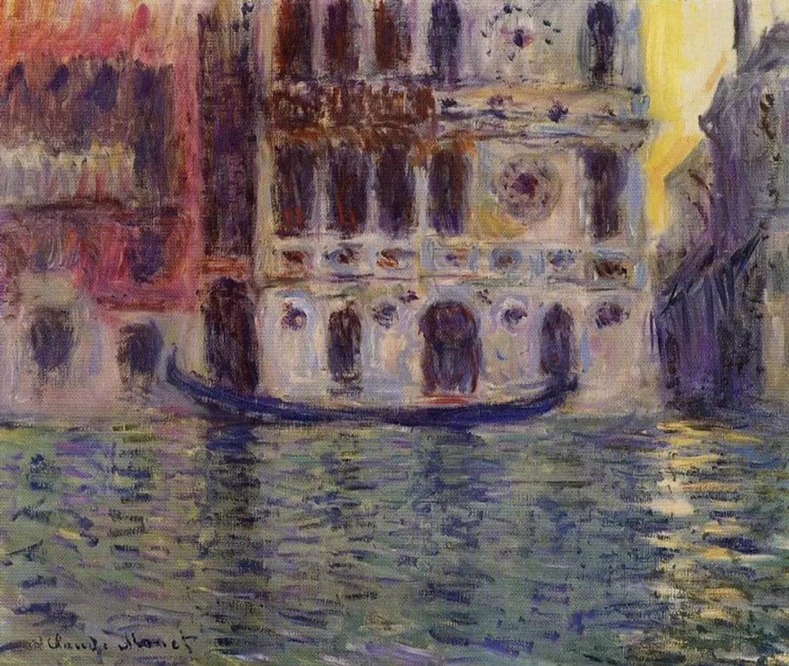 Le Palais Dario, Claude Monet