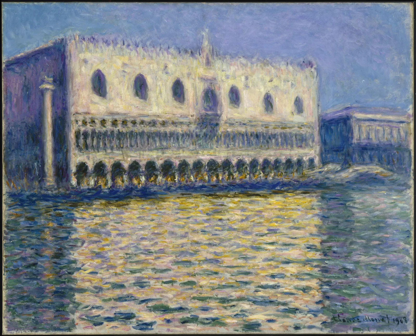 Le Palais des Doges, Claude Monet